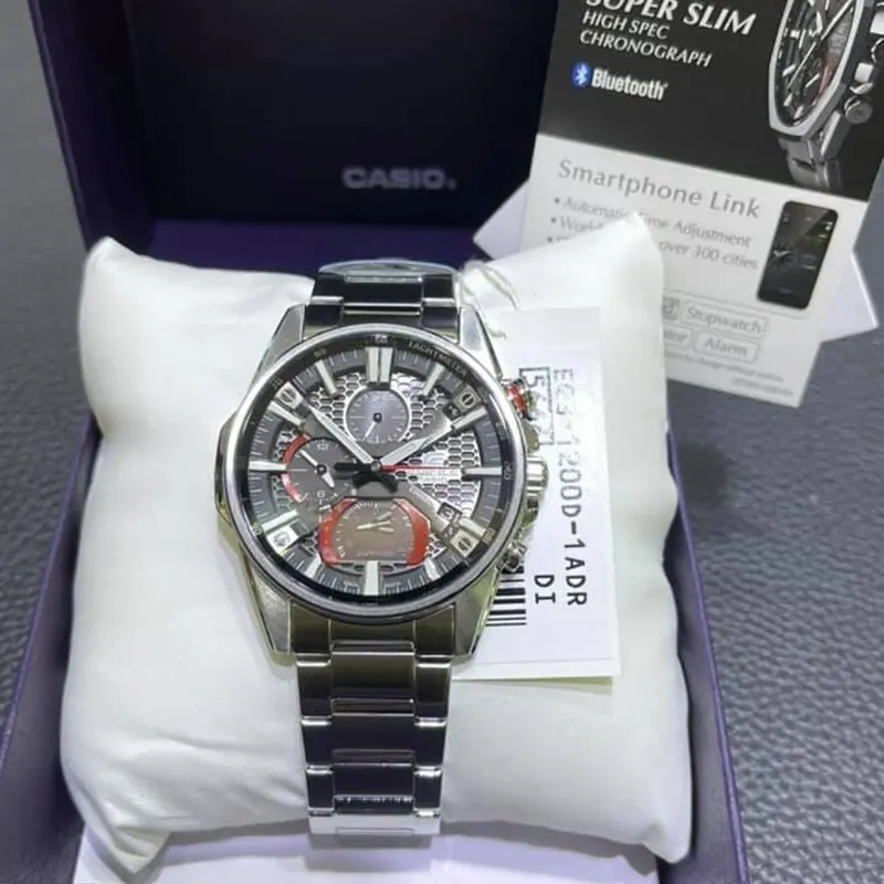 Casio Edifice Tough Solar Bluetooth Men’s Watch | EQB-1200D-1A